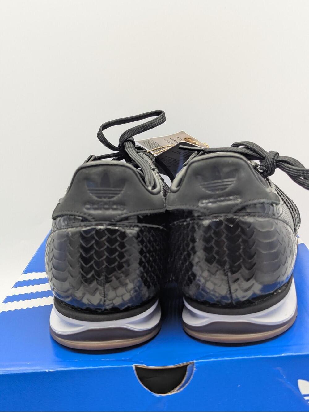 Women's Size 9.5 Adidas SL 72 OG W Black White Snakeskin Sneakers IH9170 New - Picture 4 of 10